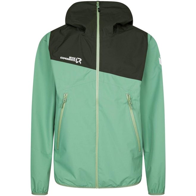 Rock Experience Great Roof Hoodie man jacka hård skal guscio man