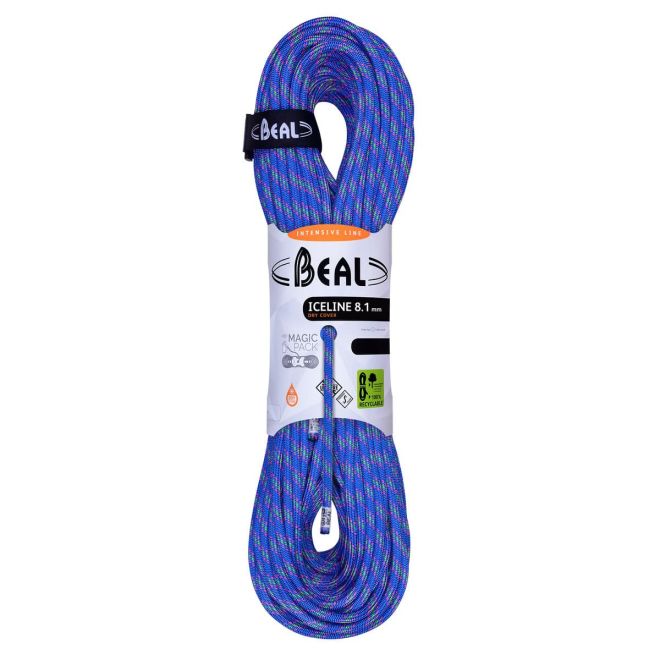 Beal Ice Line 8.1 mm Unicore Dry Cover halv rep klättring