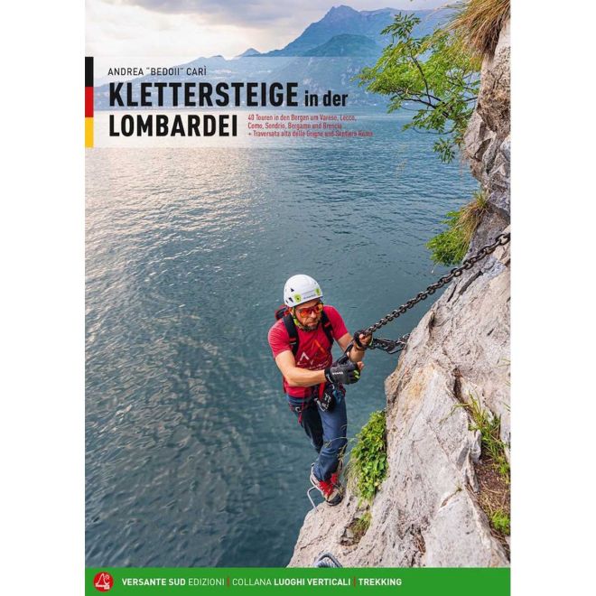 Versante Sud Klettersteige i Lombardiet via ferrata guide