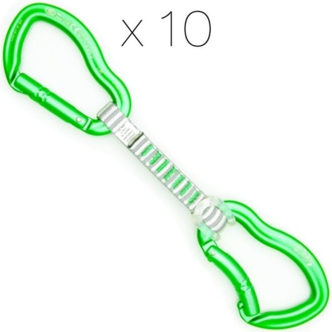 Kong Ergo Anniversary 10-Pack klätterkarbinhakar