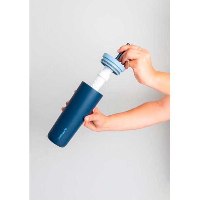 LifeStraw Go Series Tumbler 500 ml filtrerande glas i rostfritt stål isolerat