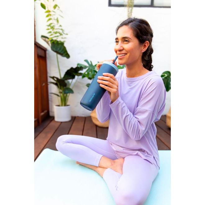 LifeStraw Go Series Tumbler 500 ml filtrerande glas i rostfritt stål isolerat