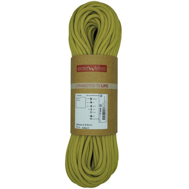 Edelweiss Lithium 8.5 mm Perform 3 halv rep klättring alpinism