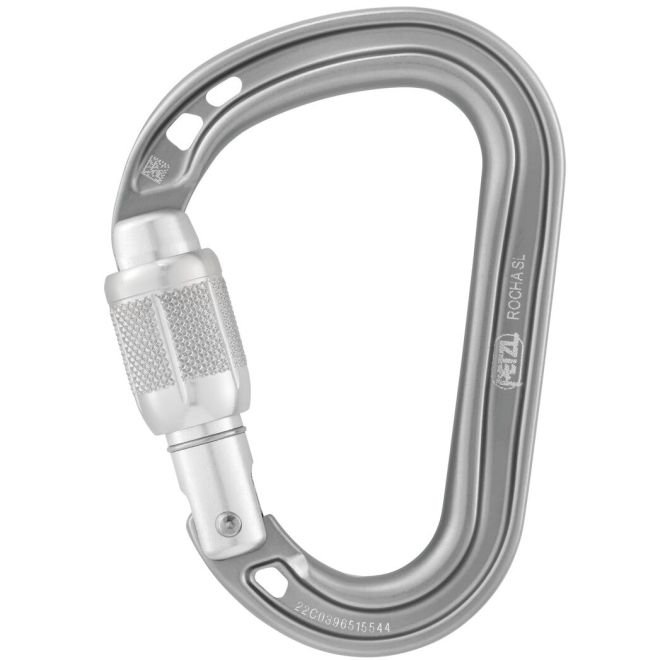 Petzl Rocha Screw Lock karbinhake med lås för klättring
