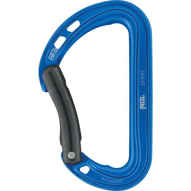 Petzl Spirit Bent Gate klätterkarbin