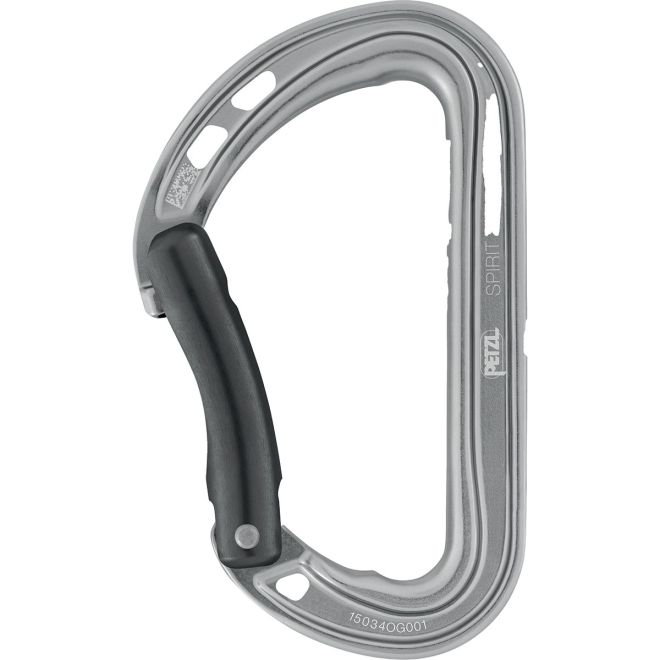Petzl Spirit Bent Gate klätterkarbin