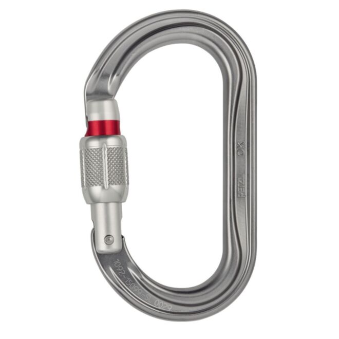 Petzl OK SCREW-LOCK karbinhake klättring