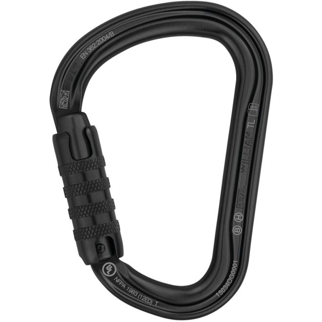 Petzl William Triact Lock karbinhake med automatisk stängning klättring