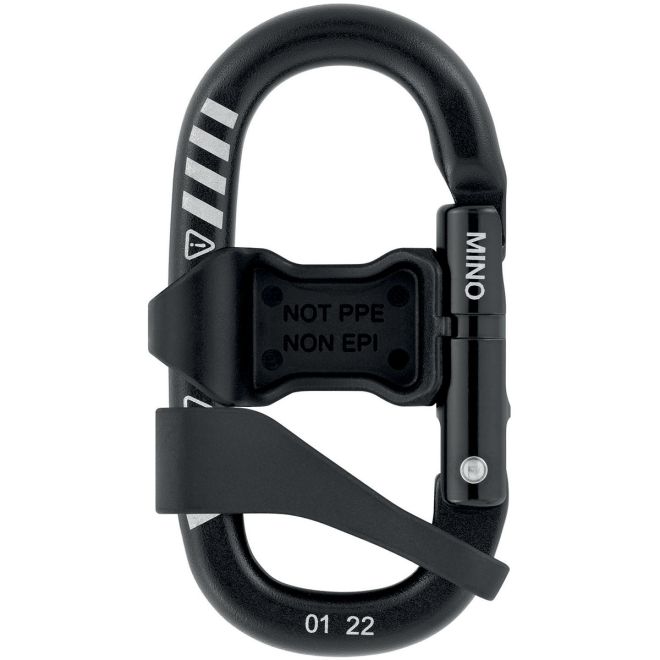 Petzl Mino med tillbehör materialhållare karbinhake