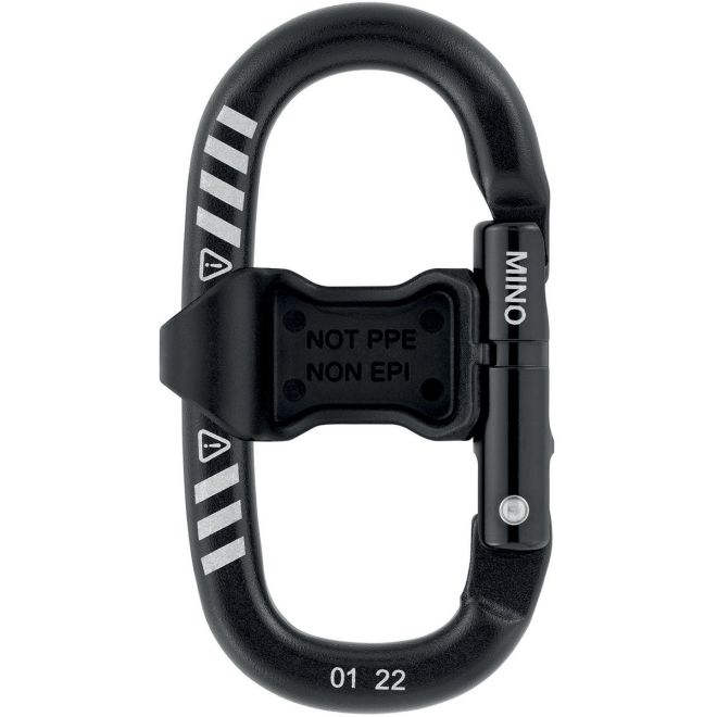 Petzl Mino med tillbehör materialhållare karbinhake