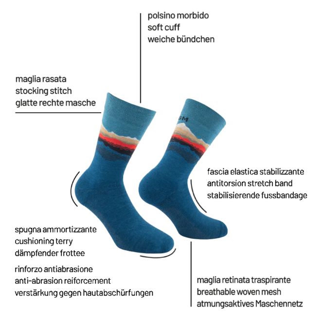 Calze GM Reactive Mountain trekking socks