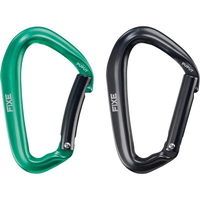 Fixe Pack 4 Puput Wide Green klätterkarbin