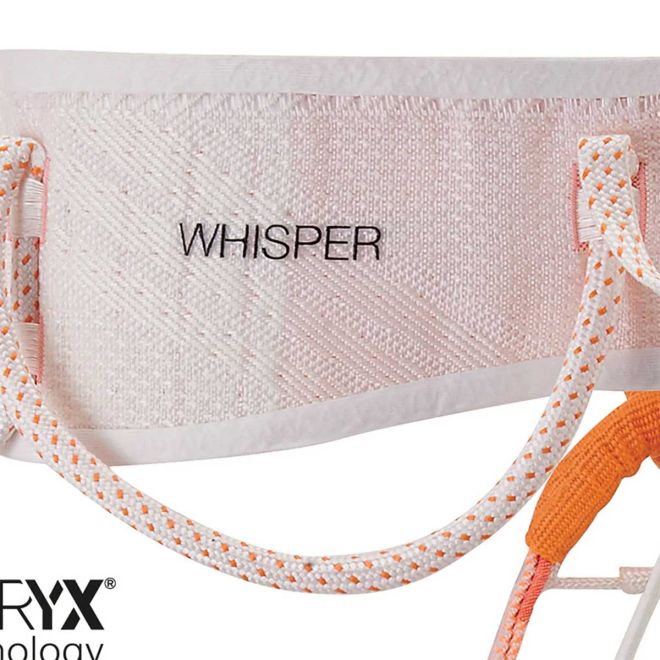 Petzl Whisper selektionssele klättring