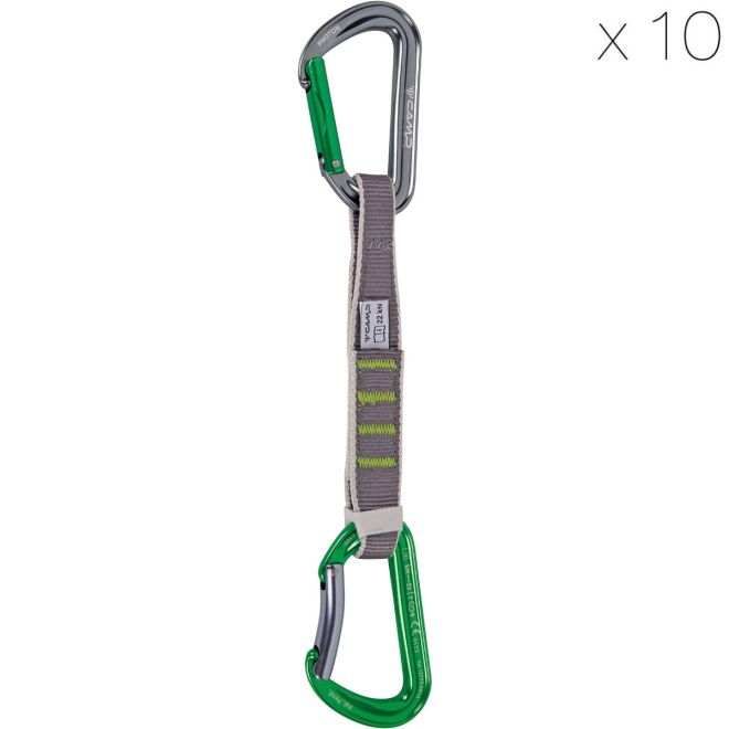 CAMP Photon Express KS 10-Pack klätterkarbinhakar