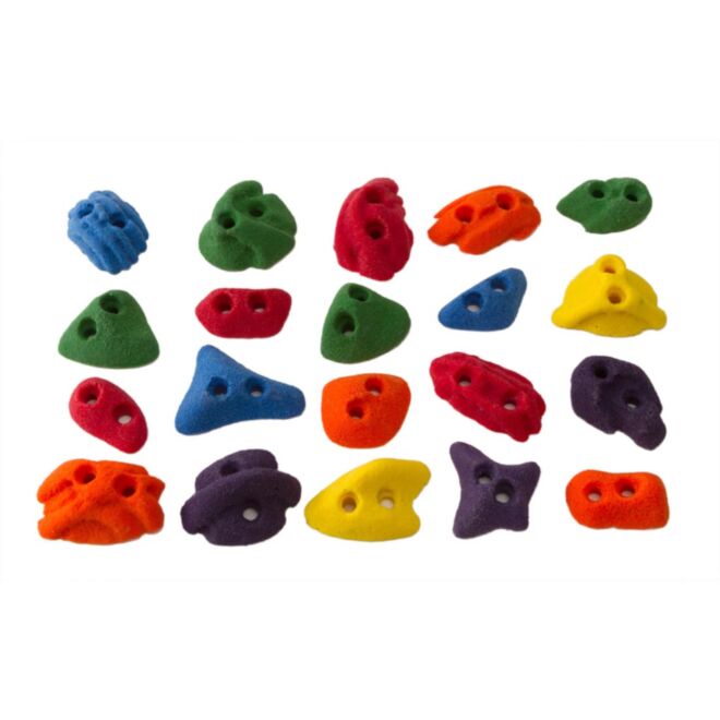 Metolius Screw-On Footholds set 20 fotstöd klättring