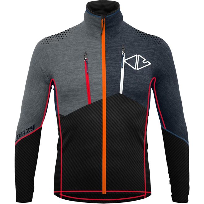 Crazy Pull Neutron Light teknisk fleece herr