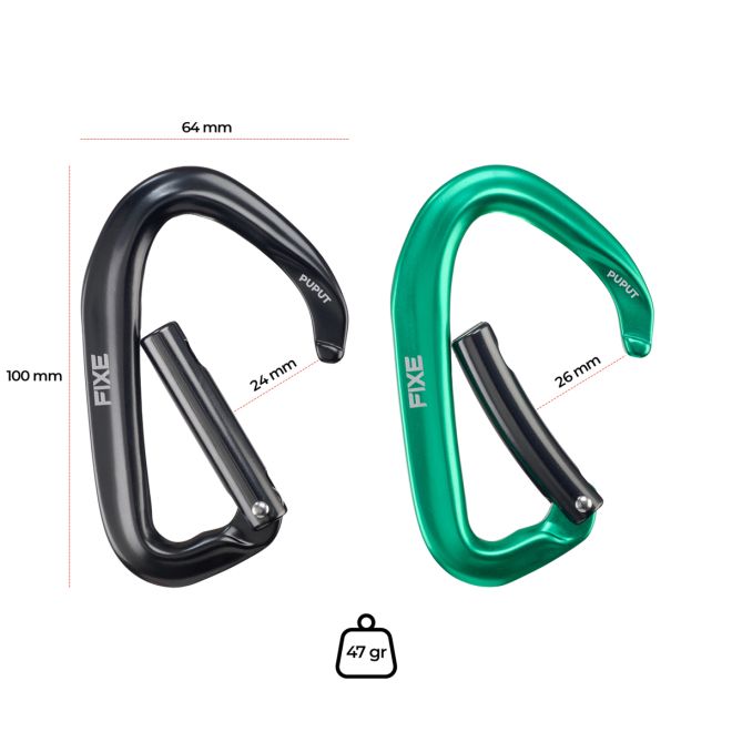Fixe Pack 4 Puput Wide set klippan för klättring