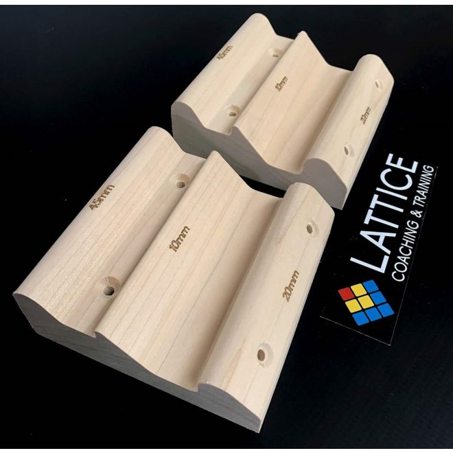 Lattice Training Triple Twins par avsättningar för klättringsträning