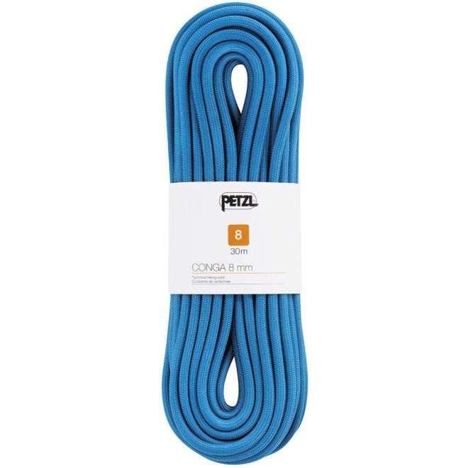 Petzl Conga 8.0 mm snöre för installation av räcken