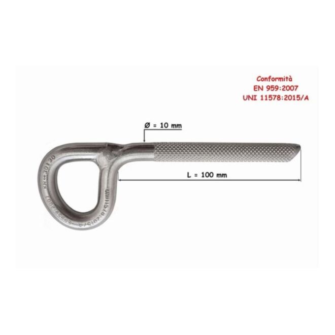 Raumer Superstar inox Ø10x100 mm kemisk ankare