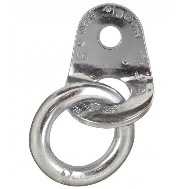 Fixe C-Belay Station Fixe 2 Ecotri M10 platta + ring