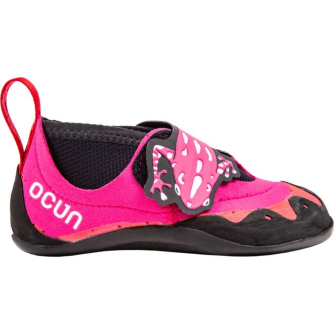 Ocun Ribbit Pink\/Black barns klätterskor