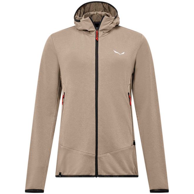 SALEWA Agner Hemp 2 Hooded Jkt W teknisk pile dam