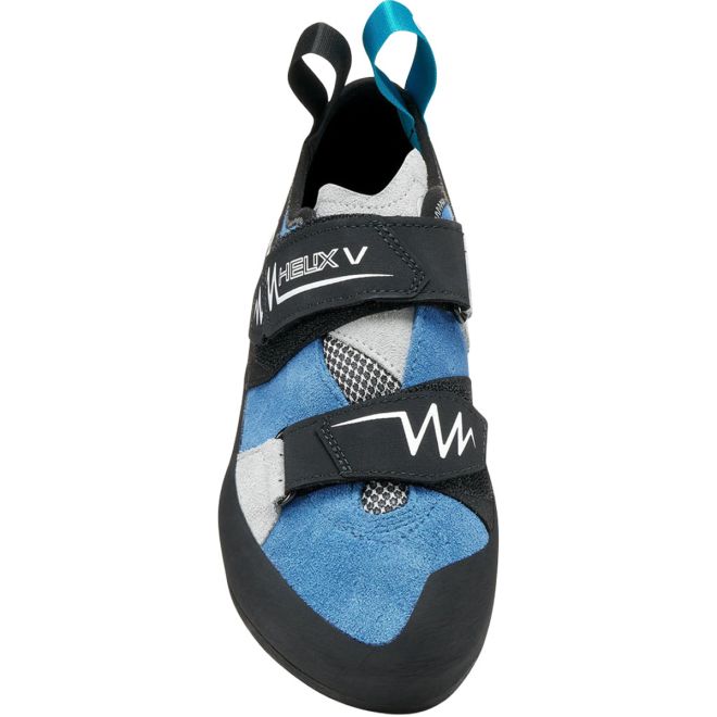 SCARPA Helix V Hyper Blue/Silver klätterskor herr