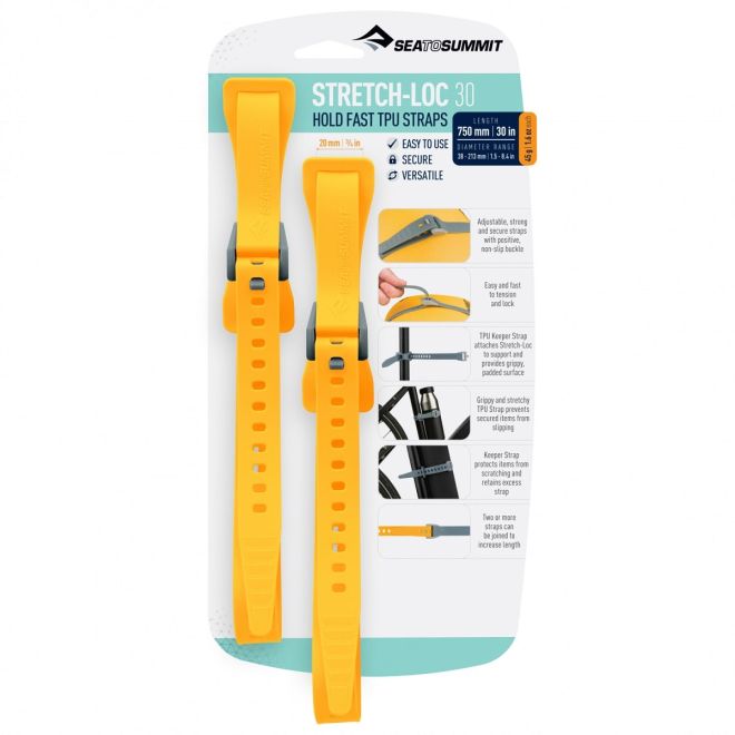 Sea To Summit Stretch-Loc 30 2-Pack TPU kompressionsremmar