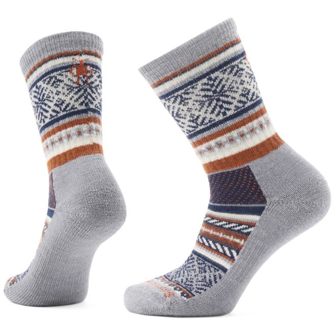 Smartwool Everyday Cozy Fair Isle Sweater Crew Socks vandringsstrumpor