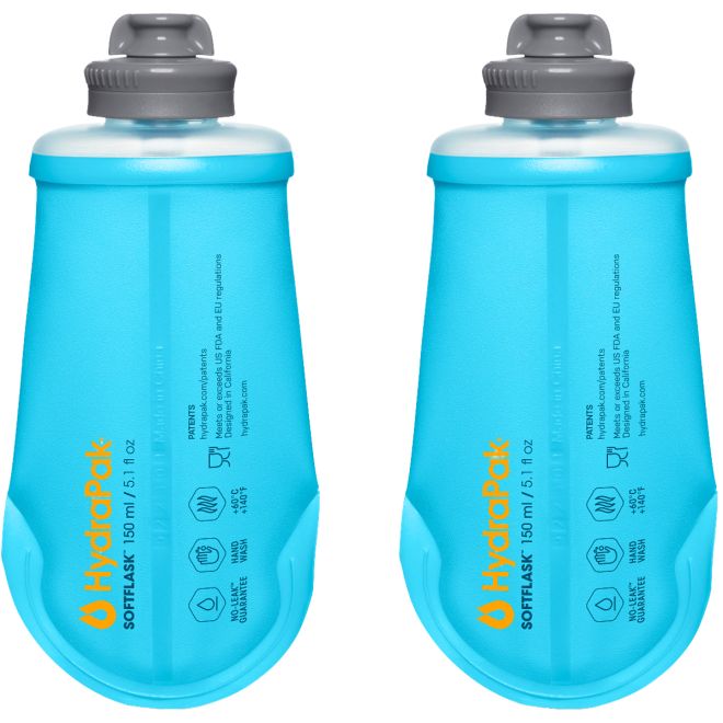 HydraPak SoftFlask 150 ml 2-Pack återanvändbara mjuka flaskor