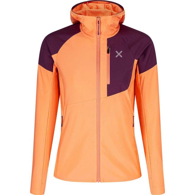 Montura Spitze Hooded Maglia W teknisk fleece dam