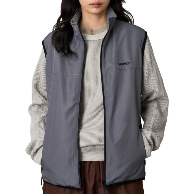 Gramicci Thermal Fleece Reversible Vest unisex väst