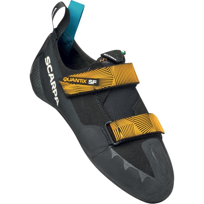 SCARPA Quantix SF Black/Bright Orange klätterskor