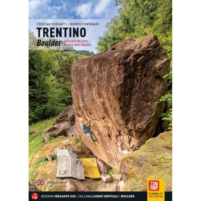 Versante Sud Trentino boulderguide klättring