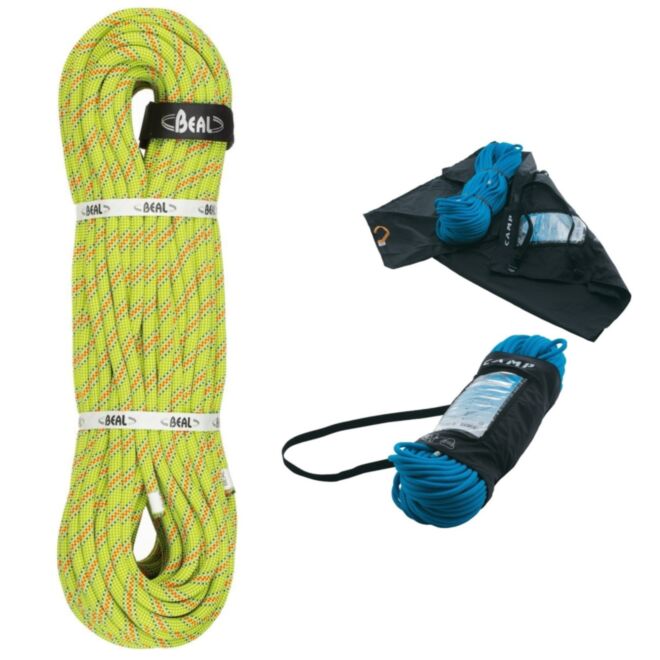 Beal Tuono 9.4 mm klätterrep + CAMP Rope Holder rephållare