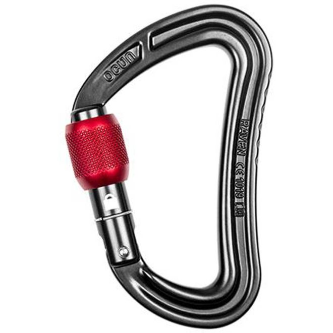 Ocun Raven Screw 3-Pack klätterkarbinhake med lås