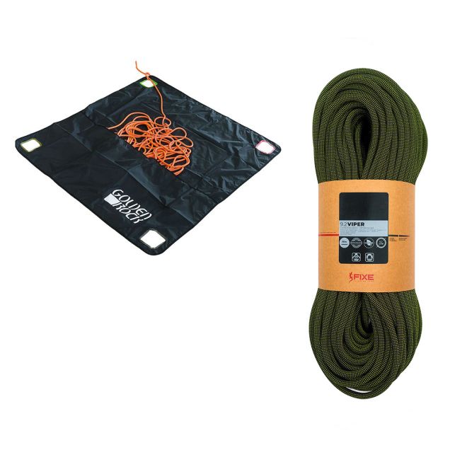 Oliunìd Kit Viper 9.2 mm Endurance + repbärande tarp Golden Rock Rope Tarp