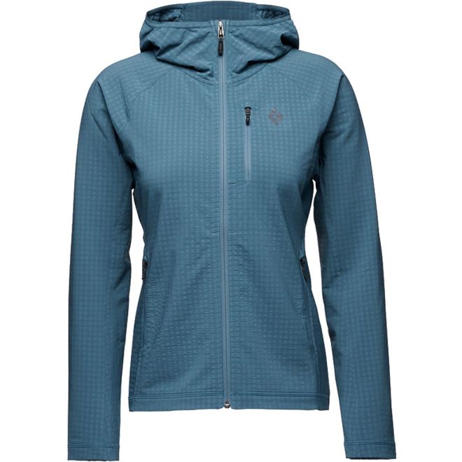 BD Black Diamond W Coefficient Storm Full Zip Hoody damtröja