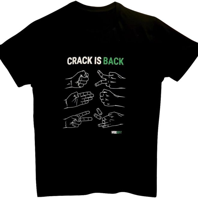 Wide Boyz Crack Is Back t-shirt herr