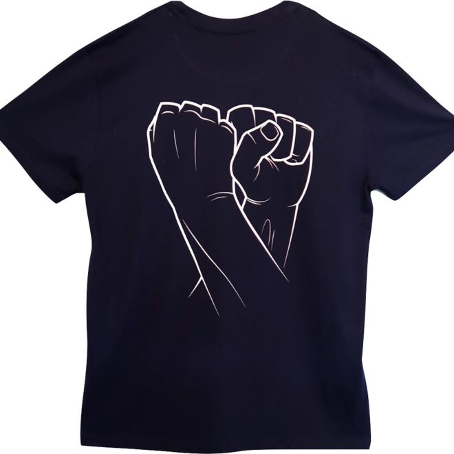 Wide Boyz Double Fist Stack t-shirt för män